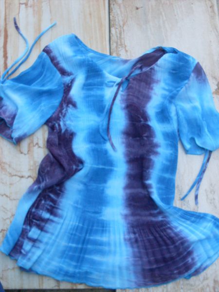 Blusa Dip Dye Poliester