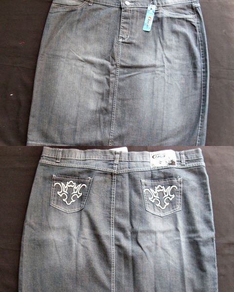 Saia jeans